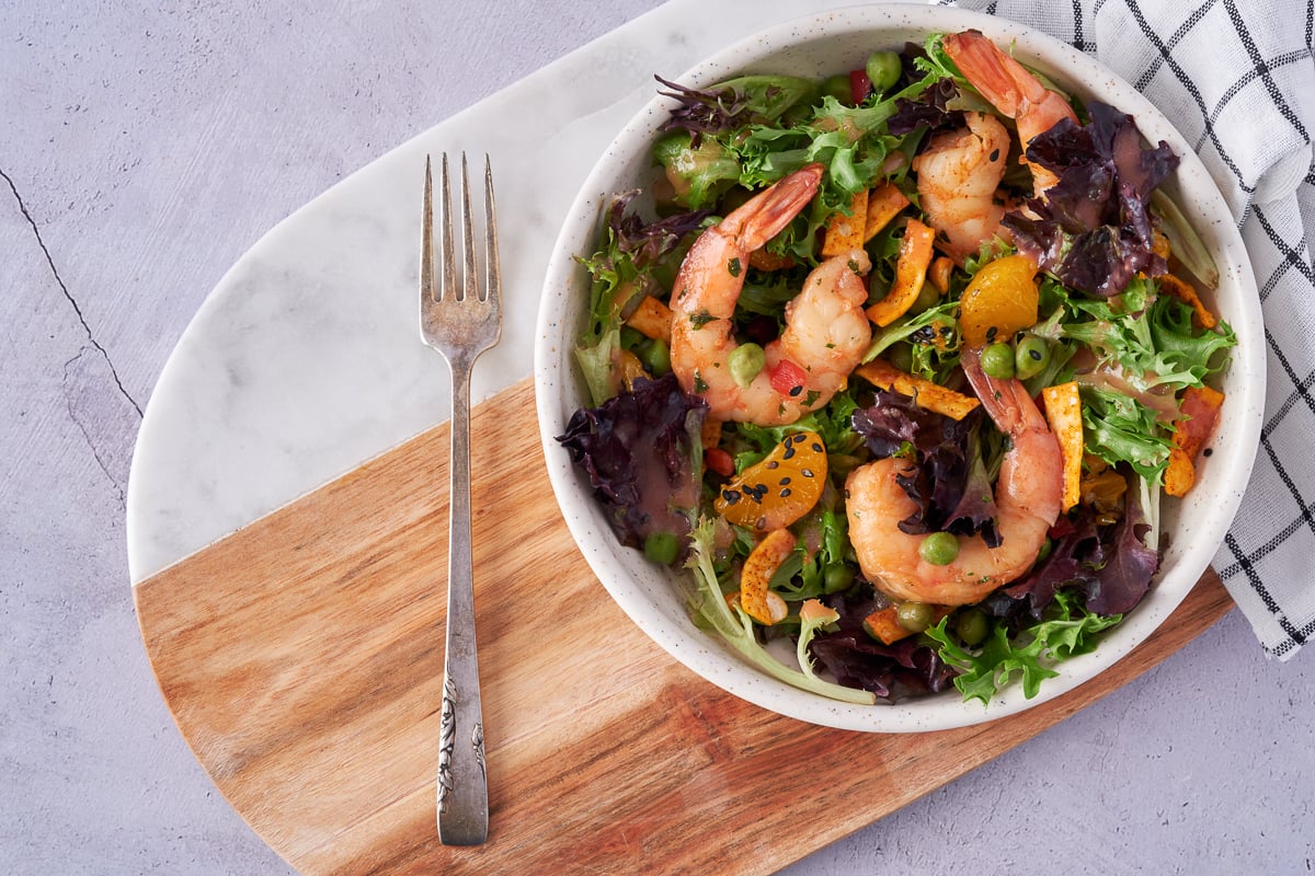 Honey Shrimp Salad from Seattle Sutton's Healthy Eating