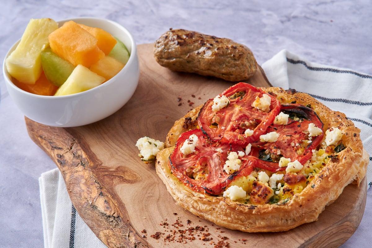 seattle sutton's egg and feta tart