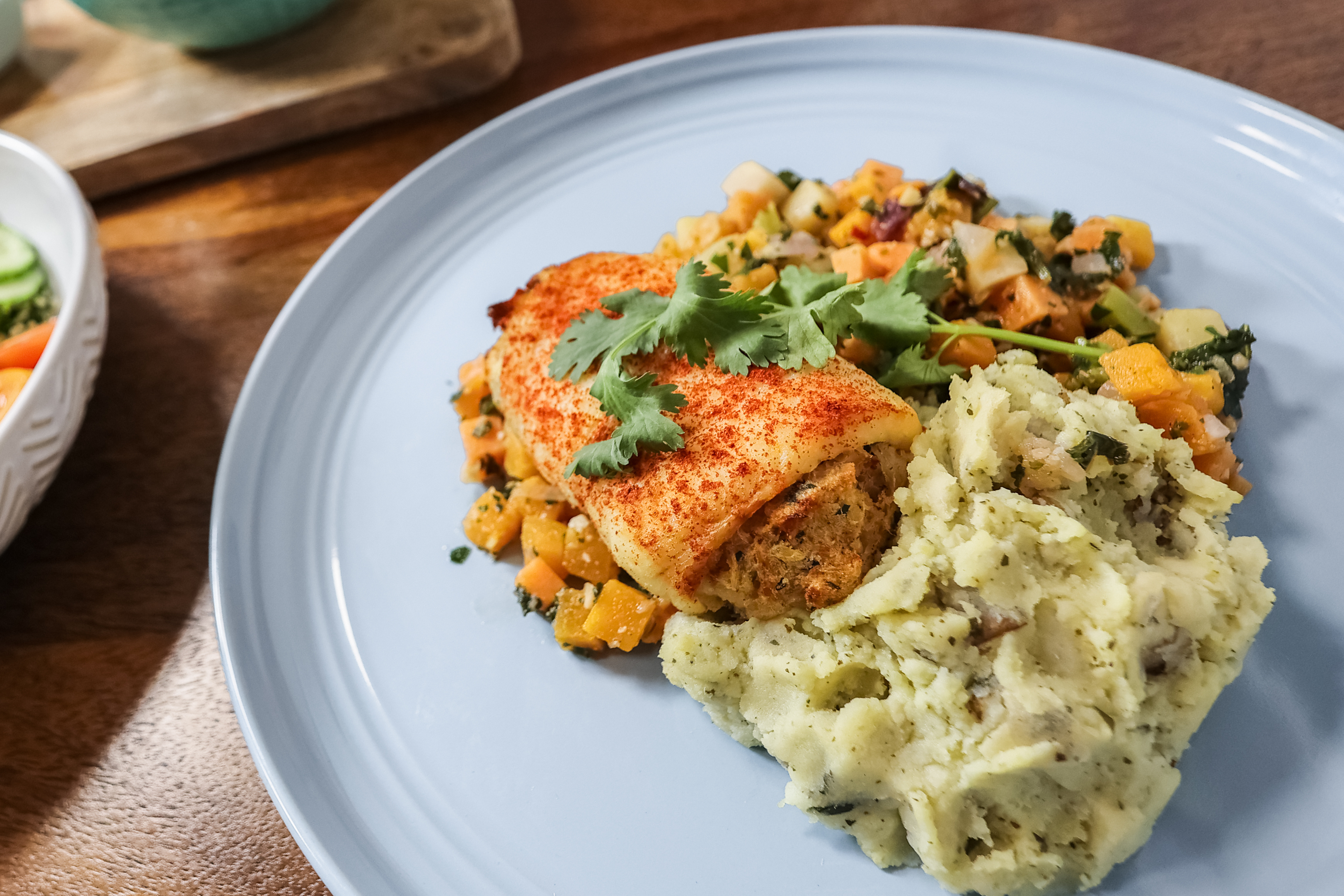 Crab Stuffed Flounder Meal | Seattle Sutton's Healthy Eating Crab Stuffed Flounder Meal | Seattle Sutton's Healthy Eating